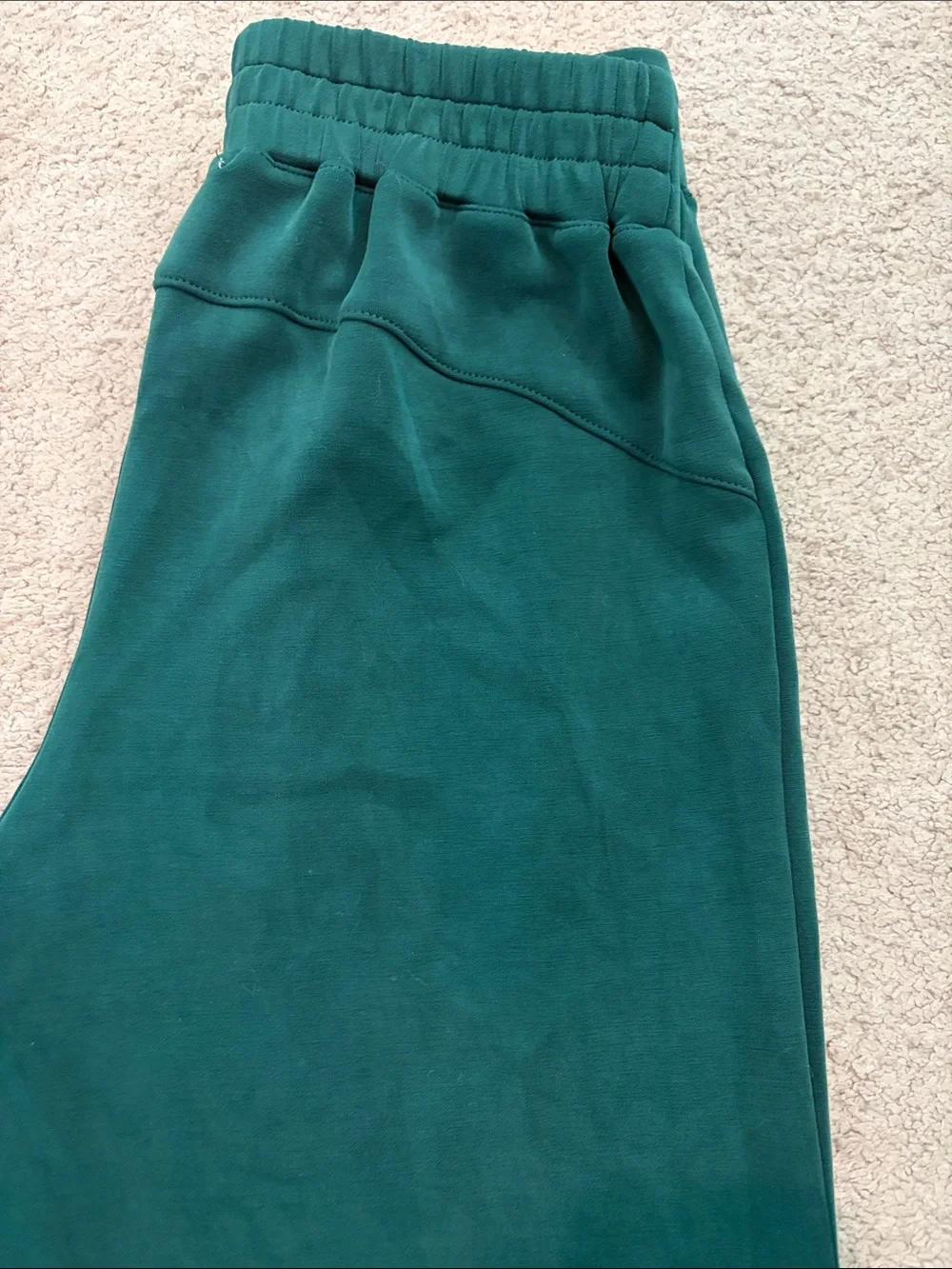Copper Key Teal Wide-Leg Drawstring Sweatpants